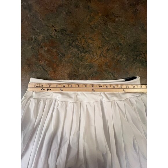 DSG Performance Mid-Rise‎ Skort With Built-In Shorts White L - Picture 4 of 9